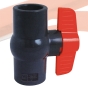 UPVC Compact Ball Valve Thread Connector 
